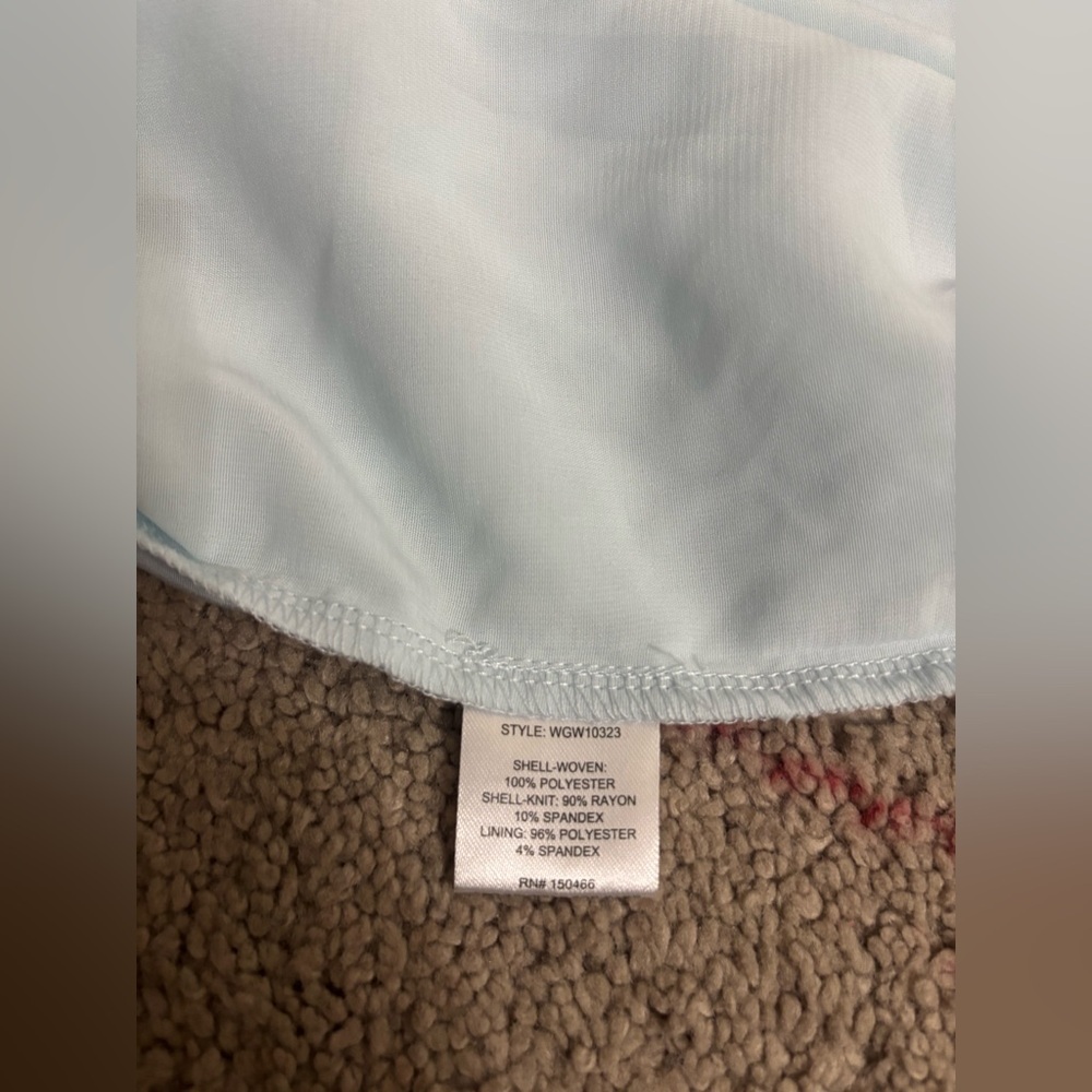 Market & Spruce sleeveless V-neck blouse, Light Blue, Size XXL - Picture 13 of 14